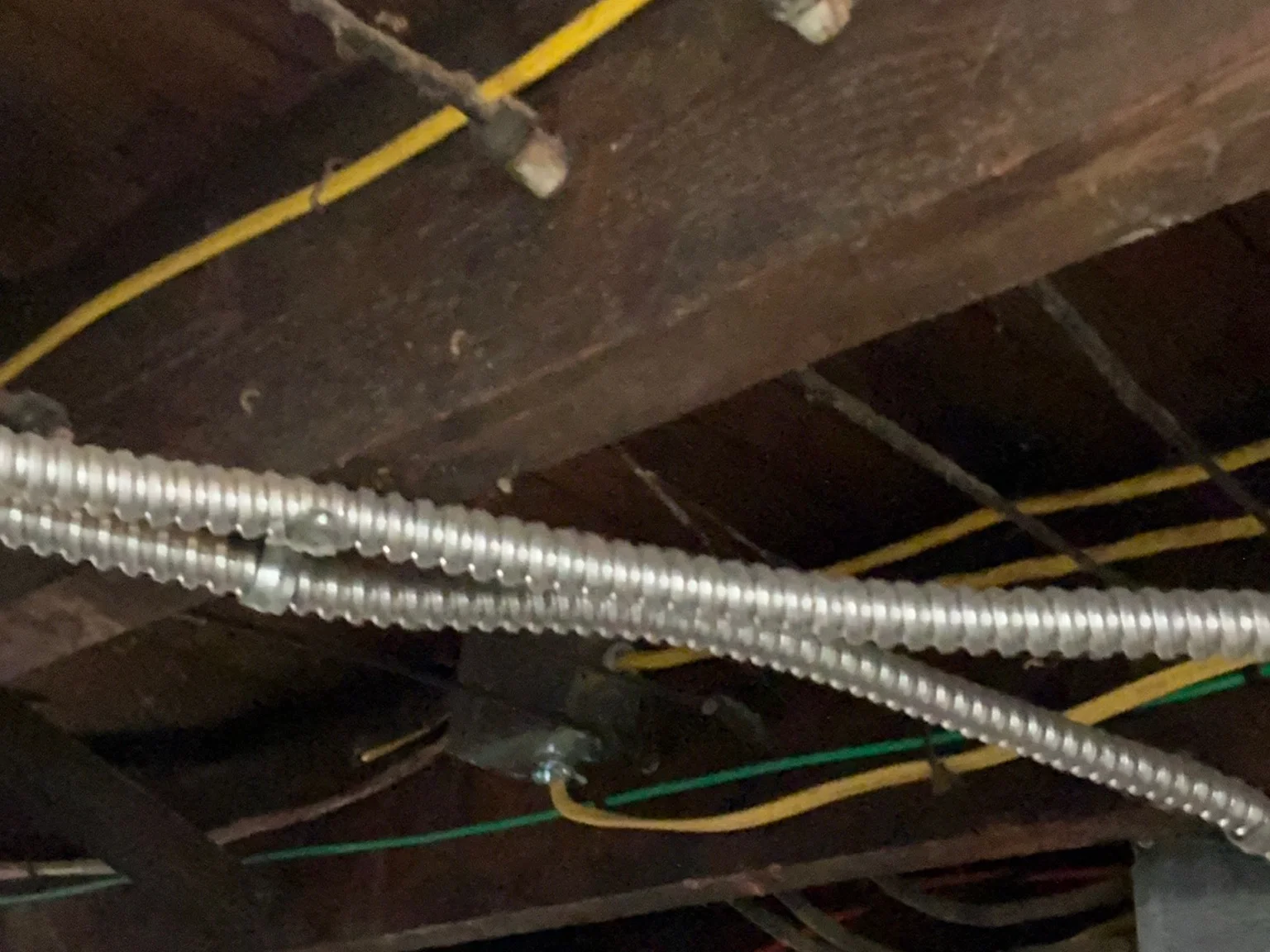 Mold found during a commercial mold inspection in Cleveland.