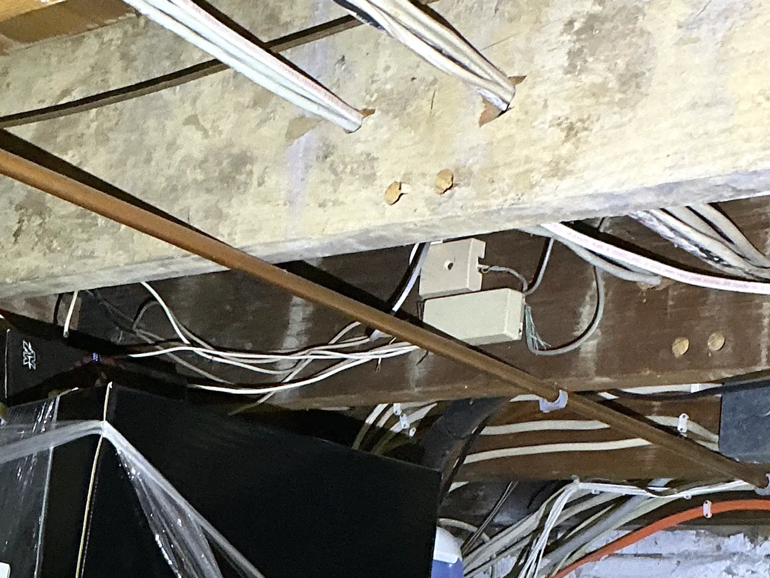 Mold found during a home inspection in Indian Hill.