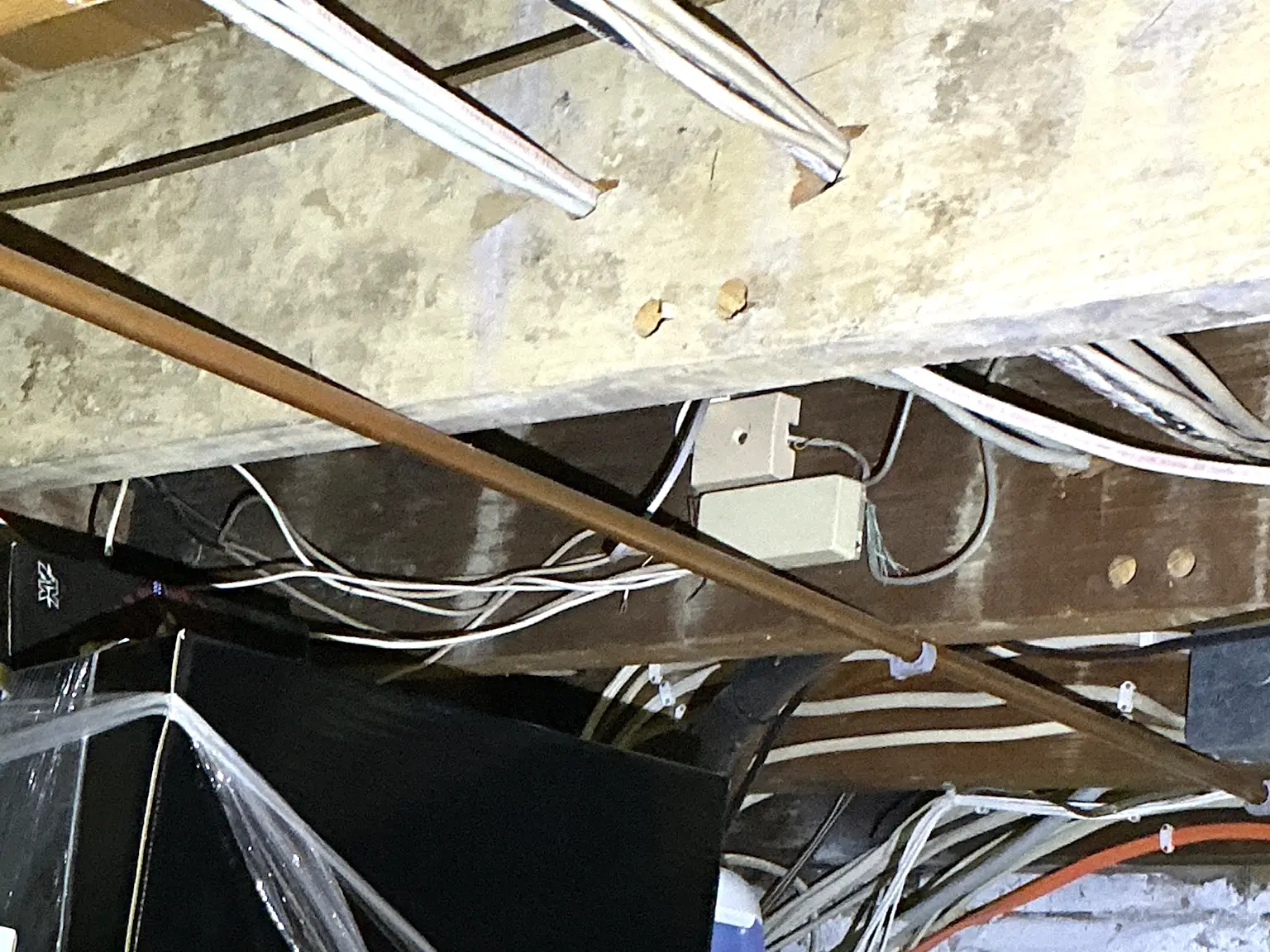 Mold found during a home inspection in Kirtland.