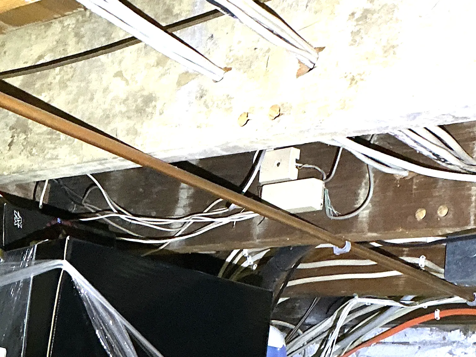 Mold found during a commercial mold inspection in Olmsted.
