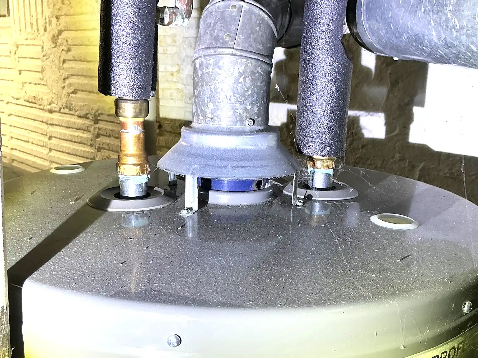 Mold found during a commercial mold inspection in Seville.