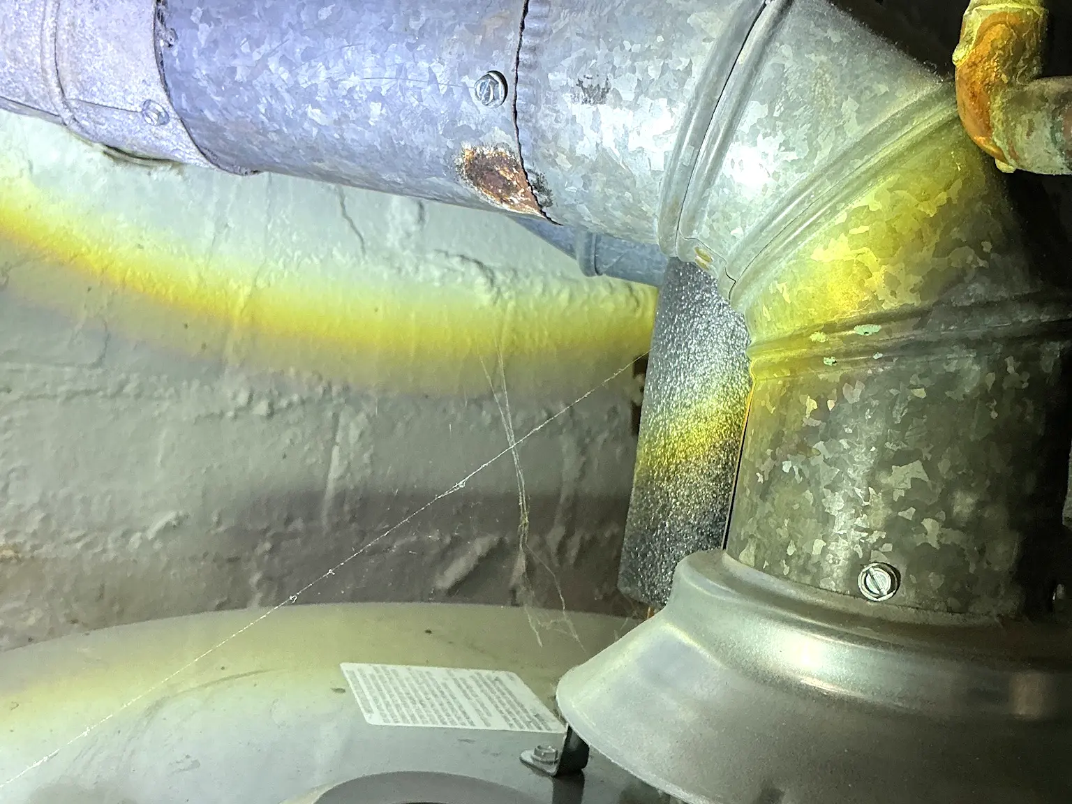 Mold found during a commercial mold inspection in Solon.