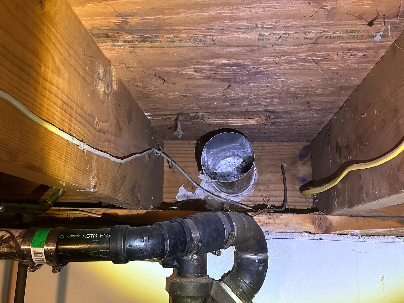 Mold found during a commercial mold inspection in Willoughby.